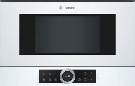 Встраиваемая микроволновая печь Bosch BFR634GW1 - купить онлайн, цена 101 880.44 ₽, стоимость доставки по МСК и РФ от 300 рублей, заказать сейчас! Встраиваемая микроволновая печь Bosch BFR634GW1 купить за 101 880.44 ₽ в Москве с доставкой по РФ