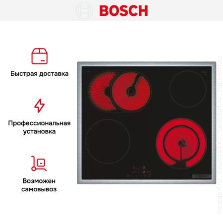 Варочная панель Bosch PKN645BB2R купить за 99&nbsp;000.70 ₽ в Москве с доставкой по РФ