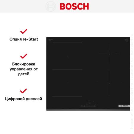 Индукционная варочная панель Bosch PVS63KBB5E купить за 81&nbsp;250.90 ₽ в Москве с доставкой по РФ
