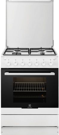 Газовая плита Electrolux EKG 61102 OW купить за 63&nbsp;500 ₽ в Москве с доставкой по РФ