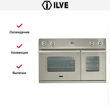 Духовой шкаф Ilve D 900-WMP IX купить за 299&nbsp;999 ₽ в Москве с доставкой по РФ