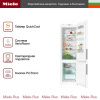 Холодильник Miele KFN 29162 D WS - купить онлайн, цена 188 500 ₽, стоимость доставки по МСК и РФ от 300 рублей, заказать сейчас! Холодильник Miele KFN 29162 D WS купить за 188 500 ₽ в Москве с доставкой по РФ