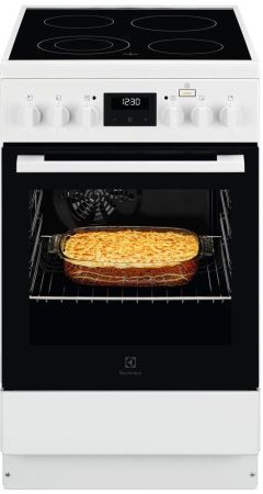 Электрическая плита Electrolux RKR560203W - купить онлайн, цена 34 020 ₽, стоимость доставки по МСК и РФ от 300 рублей, заказать сейчас! Электрическая плита Electrolux RKR560203W купить за 34 020 ₽ в Москве с доставкой по РФ