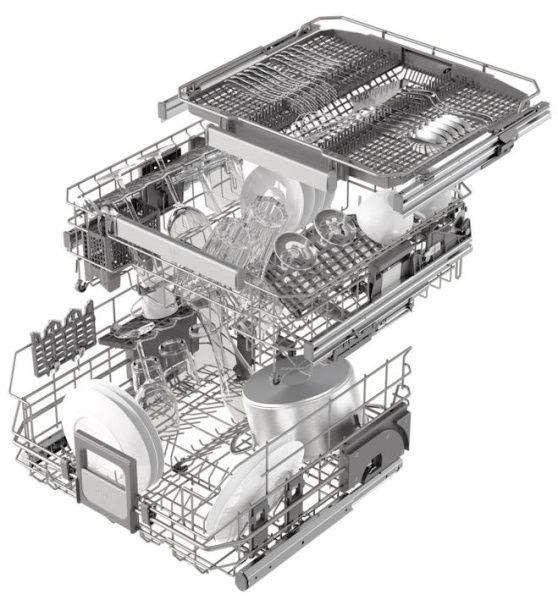 Встраиваемая посудомоечная машина V-ZUG AdoraDish V6000 VGBO AS6T-41177 - купить за 817&nbsp;990.23 ₽ в Москве с доставкой по РФ