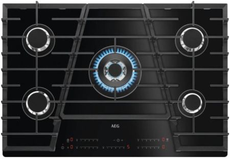 Варочная панель AEG HVB75450IB - купить онлайн, цена 170 990 ₽, стоимость доставки по МСК и РФ от 300 рублей, заказать сейчас! Варочная панель AEG HVB75450IB купить за 170 990 ₽ в Москве с доставкой по РФ