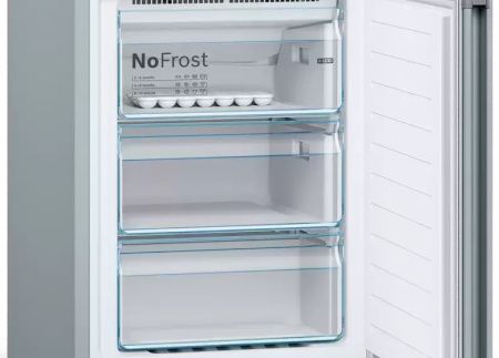 Холодильник с нижней морозильной камерой BOSCH KGN36NL21R купить за 109&nbsp;500.12 ₽ в Москве с доставкой по РФ