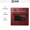 Духовой шкаф Ilve 600-CMP Burgundy купить за 299&nbsp;999 ₽ в Москве с доставкой по РФ