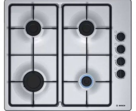 Газовая варочная панель BOSCH PBP6B5B60 - купить онлайн, цена 129 999 ₽, стоимость доставки по МСК и РФ от 300 рублей, заказать сейчас! Газовая варочная панель BOSCH PBP6B5B60 купить за 129 999 ₽ в Москве с доставкой по РФ