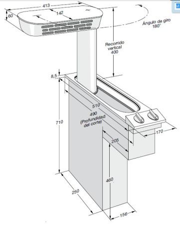 Вытяжка Gaggenau VL 051-107 купить за 79&nbsp;999 ₽ в Москве с доставкой по РФ
