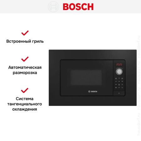Встраиваемая микроволновая печь Bosch BEL 623MB3 купить за 35&nbsp;980.20 ₽ в Москве с доставкой по РФ