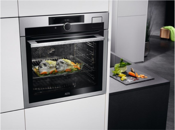 Духовой шкаф AEG BSE998330M - купить за 135&nbsp;900 ₽ в Москве с доставкой по РФ
