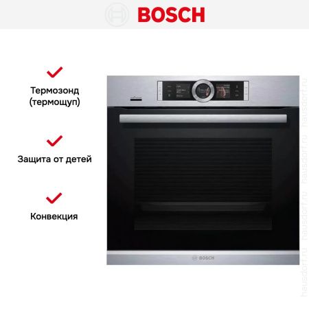 Духовой шкаф Bosch HBG676ES6 - купить онлайн, цена 331 485.20 ₽, стоимость доставки по МСК и РФ от 300 рублей, заказать сейчас! Духовой шкаф Bosch HBG676ES6 купить за 331 485.20 ₽ в Москве с доставкой по РФ