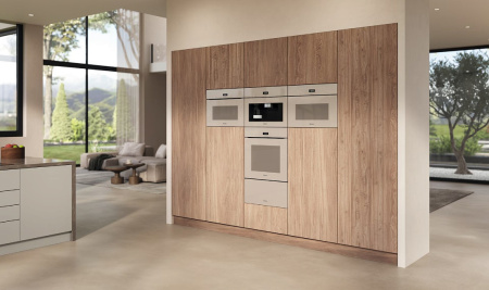 Духовой шкаф Miele H 7440 BMX Pearl beige купить за 344&nbsp;300 ₽ в Москве с доставкой по РФ