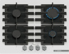 Газовая варочная панель Bosch PPP6A2I40R - купить онлайн, цена 30 000 ₽, стоимость доставки по МСК и РФ от 300 рублей, заказать сейчас! Газовая варочная панель Bosch PPP6A2I40R купить за 30 000 ₽ в Москве с доставкой по РФ