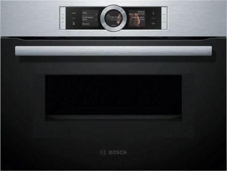 Духовой шкаф Bosch CMG656RS1I - купить онлайн, цена 190 510.29 ₽, стоимость доставки по МСК и РФ от 300 рублей, заказать сейчас! Духовой шкаф Bosch CMG656RS1I купить за 190 510.29 ₽ в Москве с доставкой по РФ