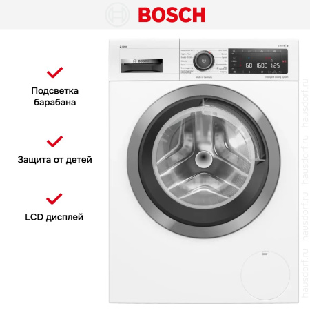 Стиральная машина Bosch WAX02KLOSN купить за 202&nbsp;130.50 ₽ в Москве с доставкой по РФ