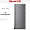 Холодильник Sharp SJXE55PMSL - купить онлайн, цена 155 990.38 ₽, стоимость доставки по МСК и РФ от 300 рублей, заказать сейчас! Холодильник Sharp SJXE55PMSL купить за 155 990.38 ₽ в Москве с доставкой по РФ