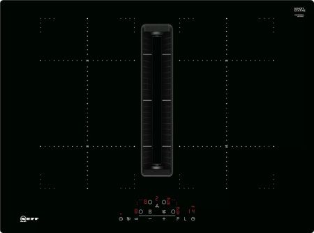 Индукционная варочная панель со встроенной вытяжкой Neff T47PD7BX2 - купить онлайн, цена 307 080 ₽, стоимость доставки по МСК и РФ от 300 рублей, заказать сейчас! Индукционная варочная панель со встроенной вытяжкой Neff T47PD7BX2 купить за 307 080 ₽ в Москве с доставкой по РФ