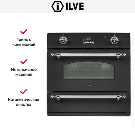 Духовой шкаф Ilve 600CZE4-SC купить за 299&nbsp;999 ₽ в Москве с доставкой по РФ