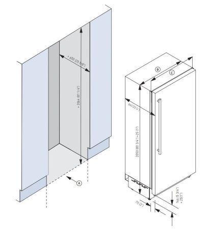 Морозильный шкаф Fhiaba KS5990FZ6 купить за 450&nbsp;000 ₽ в Москве с доставкой по РФ