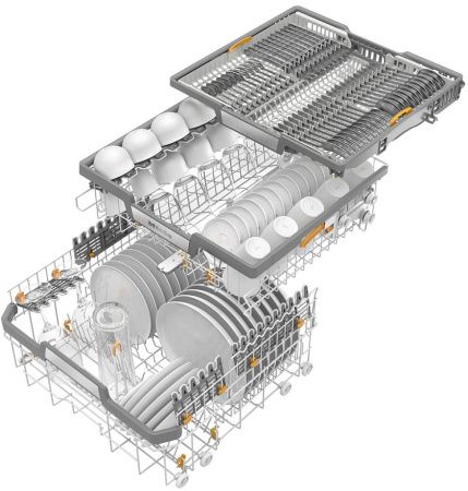 Встраиваемая посудомоечная машина Miele G 7660 SCVi купить за 324&nbsp;300 ₽ в Москве с доставкой по РФ