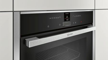 Компактный духовой шкаф Neff C17CR22N0 купить за 374&nbsp;900 ₽ в Москве с доставкой по РФ