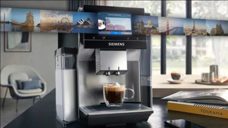 Кофемашина Siemens TQ717GB3 - купить онлайн, цена 137 710 ₽, стоимость доставки по МСК и РФ от 300 рублей, заказать сейчас! Кофемашина Siemens TQ717GB3 купить за 137 710 ₽ в Москве с доставкой по РФ