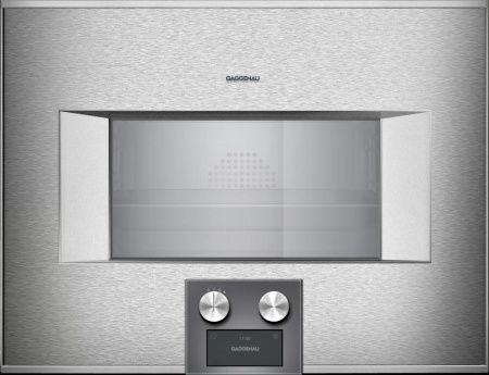 Комбинированный духовой шкаф-пароконвектомат Gaggenau BS475112 - купить онлайн, цена 299 999 ₽, стоимость доставки по МСК и РФ от 300 рублей, заказать сейчас! Комбинированный духовой шкаф-пароконвектомат Gaggenau BS475112 купить за 299 999 ₽ в Москве с доставкой по РФ