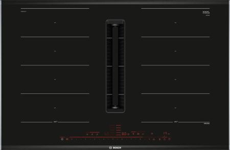 Индукционная варочная панель с вытяжкой Bosch PXX875D57E - купить онлайн, цена 270 000.26 ₽, стоимость доставки по МСК и РФ от 300 рублей, заказать сейчас! Индукционная варочная панель с вытяжкой Bosch PXX875D57E купить за 270 000.26 ₽ в Москве с доставкой по РФ