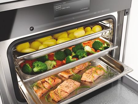 Комби-пароварка Miele DGC6800 EDST/CLST купить за 630&nbsp;000 ₽ в Москве с доставкой по РФ