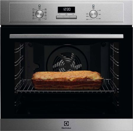 Духовой шкаф Electrolux OEF3H50X - купить онлайн, цена 79 520 ₽, стоимость доставки по МСК и РФ от 300 рублей, заказать сейчас! Духовой шкаф Electrolux OEF3H50X купить за 79 520 ₽ в Москве с доставкой по РФ
