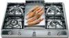 Варочная панель Ilve P965-FD Stainless-Steel купить за 129&nbsp;999 ₽ в Москве с доставкой по РФ