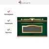 Духовой шкаф Restart ELF091 Green купить за 299&nbsp;999 ₽ в Москве с доставкой по РФ