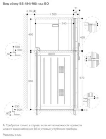Комбинированный духовой шкаф-пароконвектомат Gaggenau BS484112 купить за 299&nbsp;999 ₽ в Москве с доставкой по РФ