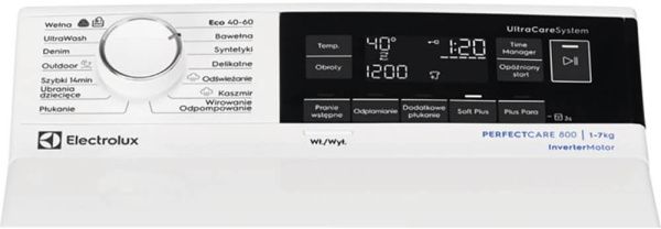 Стиральная машина Electrolux EW8TN3372P - купить за 83&nbsp;510 ₽ в Москве с доставкой по РФ