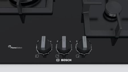 Газовая варочная панель Bosch PPC6A6B20 - купить онлайн, цена 38 610.14 ₽, стоимость доставки по МСК и РФ от 300 рублей, заказать сейчас! Газовая варочная панель Bosch PPC6A6B20 купить за 38 610.14 ₽ в Москве с доставкой по РФ