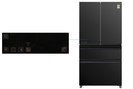 Холодильник Mitsubishi Electric MR-LXR68EM-GBK-R - купить онлайн, цена 259 950.37 ₽, стоимость доставки по МСК и РФ от 300 рублей, заказать сейчас! Холодильник Mitsubishi Electric MR-LXR68EM-GBK-R купить за 259 950.37 ₽ в Москве с доставкой по РФ