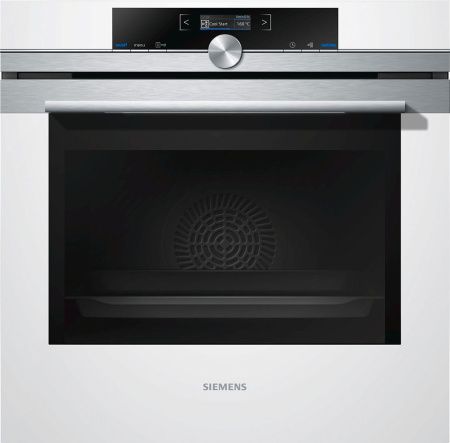 Духовой шкаф Siemens HB 634GHW1 - купить онлайн, цена 72 350 ₽, стоимость доставки по МСК и РФ от 300 рублей, заказать сейчас! Духовой шкаф Siemens HB 634GHW1 купить за 72 350 ₽ в Москве с доставкой по РФ