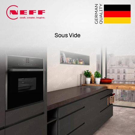 Встраиваемая пароварка Neff C17DR00G0 купить за 87&nbsp;780 ₽ в Москве с доставкой по РФ