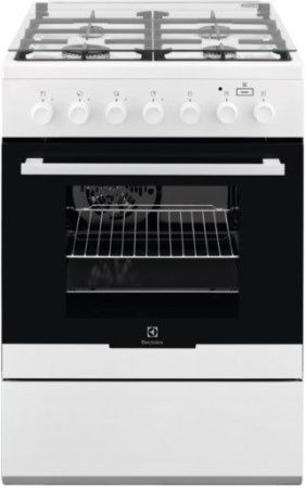 Комбинированная плита Electrolux EKK961900W - купить онлайн, цена 64 600 ₽, стоимость доставки по МСК и РФ от 300 рублей, заказать сейчас! Комбинированная плита Electrolux EKK961900W купить за 64 600 ₽ в Москве с доставкой по РФ