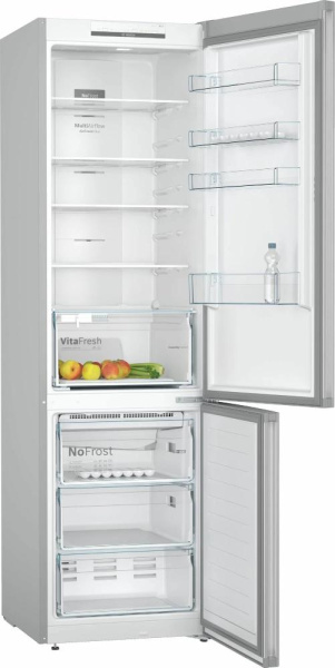Холодильник с нижней морозильной камерой BOSCH KGN39UL25R - купить онлайн, цена 124 500.38 ₽, стоимость доставки по МСК и РФ от 300 рублей, заказать сейчас! Холодильник с нижней морозильной камерой BOSCH KGN39UL25R - купить за 124 500.38 ₽ в Москве с доставкой по РФ
