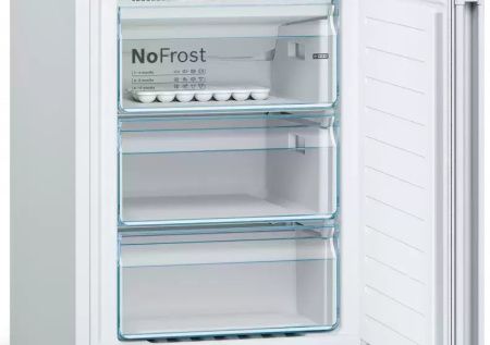 Холодильник с нижней морозильной камерой BOSCH KGN36NW21R - купить онлайн, цена 105 000.10 ₽, стоимость доставки по МСК и РФ от 300 рублей, заказать сейчас! Холодильник с нижней морозильной камерой BOSCH KGN36NW21R купить за 105 000.10 ₽ в Москве с доставкой по РФ