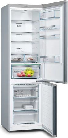 Двухкамерный холодильник Bosch KGN39LB30U - купить онлайн, цена 114 120.27 ₽, стоимость доставки по МСК и РФ от 300 рублей, заказать сейчас! Двухкамерный холодильник Bosch KGN39LB30U купить за 114 120.27 ₽ в Москве с доставкой по РФ