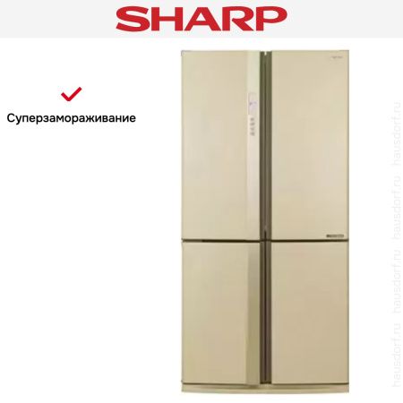 Холодильник Side by Side Sharp SJEX93PBE купить за 234&nbsp;990.13 ₽ в Москве с доставкой по РФ