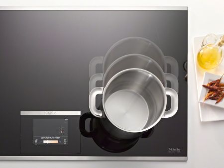 Индукционная варочная панель Miele KM6395 - купить онлайн, цена 392 200 ₽, стоимость доставки по МСК и РФ от 300 рублей, заказать сейчас! Индукционная варочная панель Miele KM6395 купить за 392 200 ₽ в Москве с доставкой по РФ