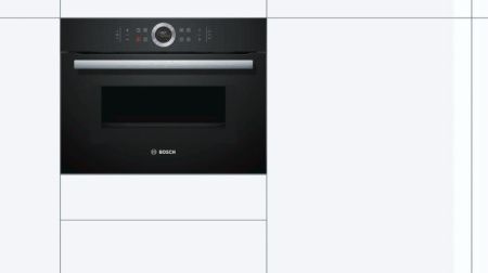 Компактный духовой шкаф Bosch CMG633BB1 купить за 133&nbsp;750.27 ₽ в Москве с доставкой по РФ