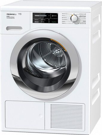 Сушильная машина Miele TCJ 680 WP Chrome Edition - купить онлайн, цена 286 750 ₽, стоимость доставки по МСК и РФ от 300 рублей, заказать сейчас! Сушильная машина Miele TCJ 680 WP Chrome Edition купить за 286 750 ₽ в Москве с доставкой по РФ