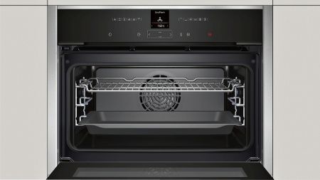 Компактный духовой шкаф Neff C17CR22N1 купить за 375&nbsp;300 ₽ в Москве с доставкой по РФ