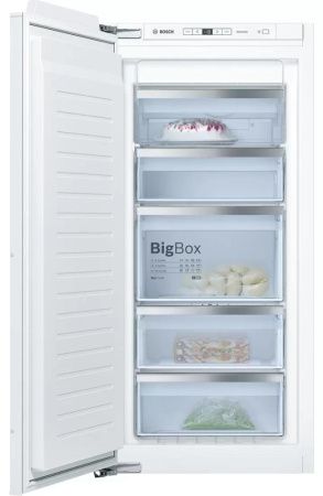 Встраиваемый морозильник Bosch GIN41AE20R - купить онлайн, цена 220 700.42 ₽, стоимость доставки по МСК и РФ от 300 рублей, заказать сейчас! Встраиваемый морозильник Bosch GIN41AE20R купить за 220 700.42 ₽ в Москве с доставкой по РФ