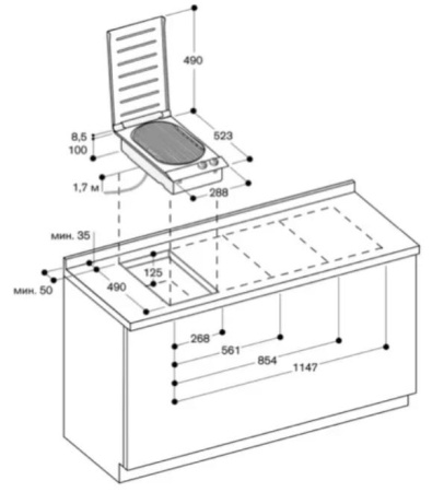 Гриль Gaggenau VR 230-114 купить за 199&nbsp;999 ₽ в Москве с доставкой по РФ